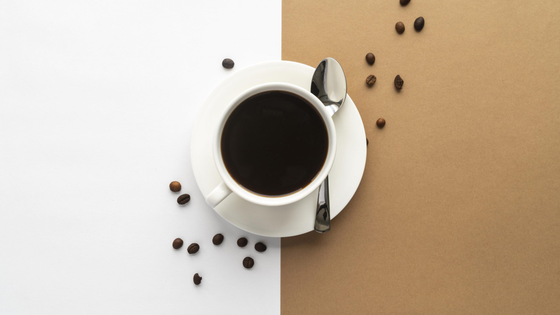 top-view-cup-coffee
