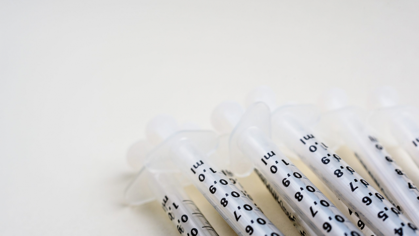 Fine syringes for use in medicine