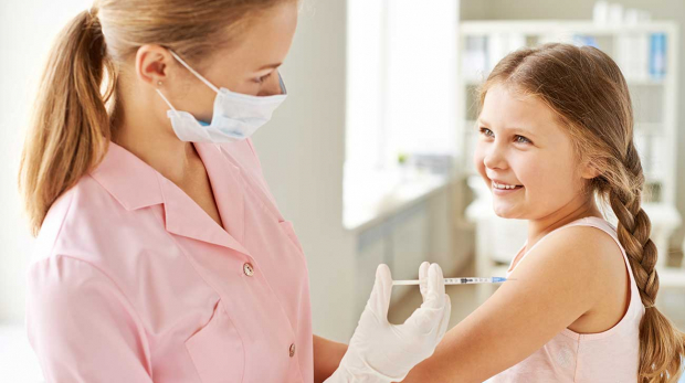 Vaccine Injections Safeguarding | Photo of Young Girl Getting Shot