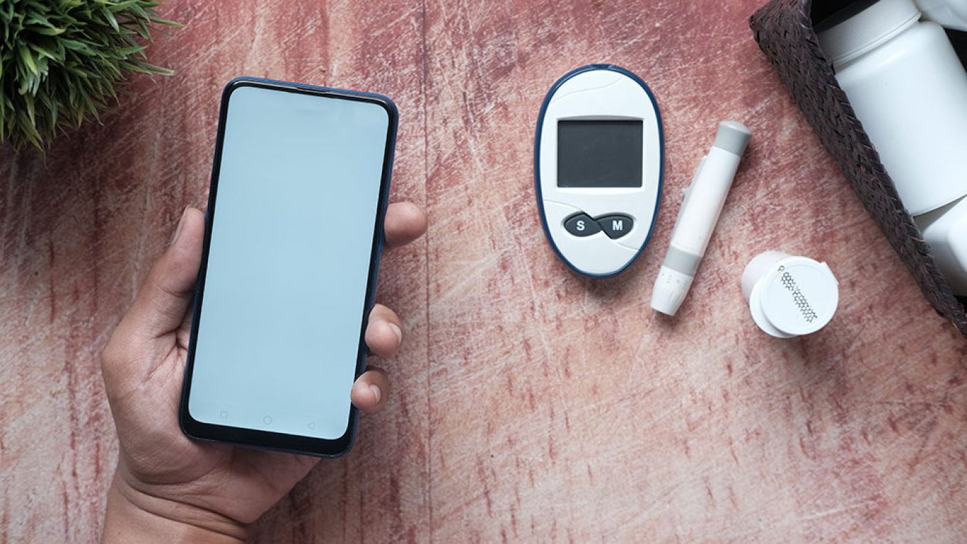 First Stages of Diabetes Image of Test Kit and Tools