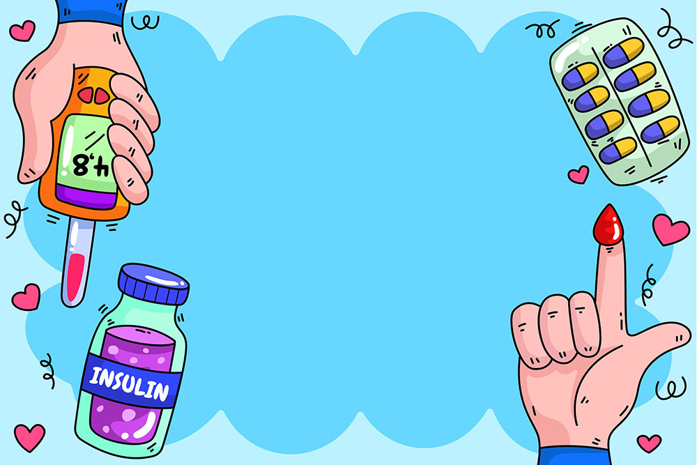 Diabetes Illustration of Common Elements