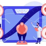 Obesity Illustration Icons and Symbols