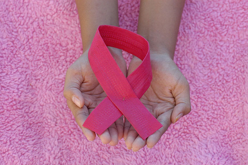 Breast Cancer Symbol Ribbon Illustrations for Causes of Breast Cancer.