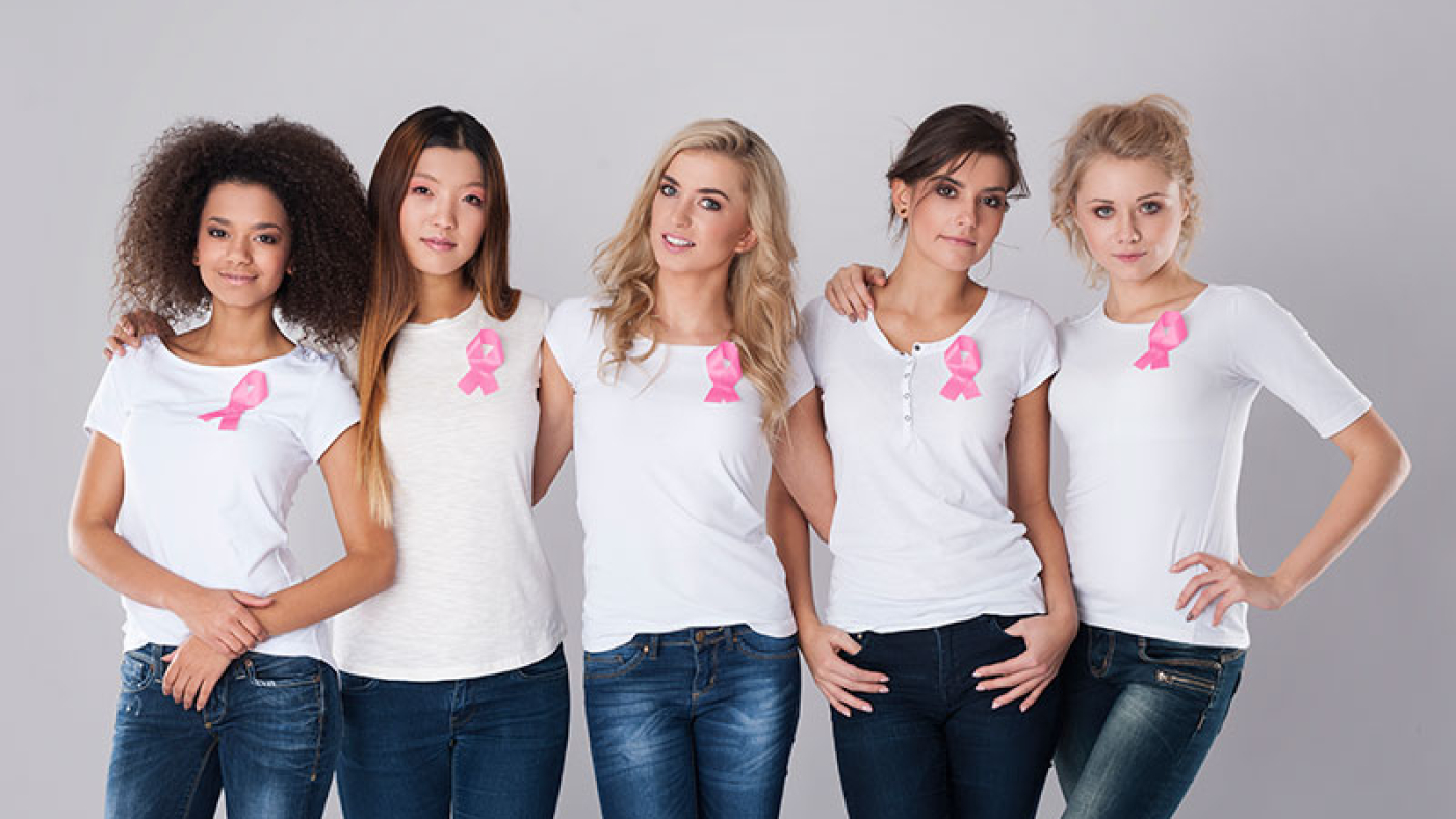 Ladies Supporting Breast Cancer Awareness