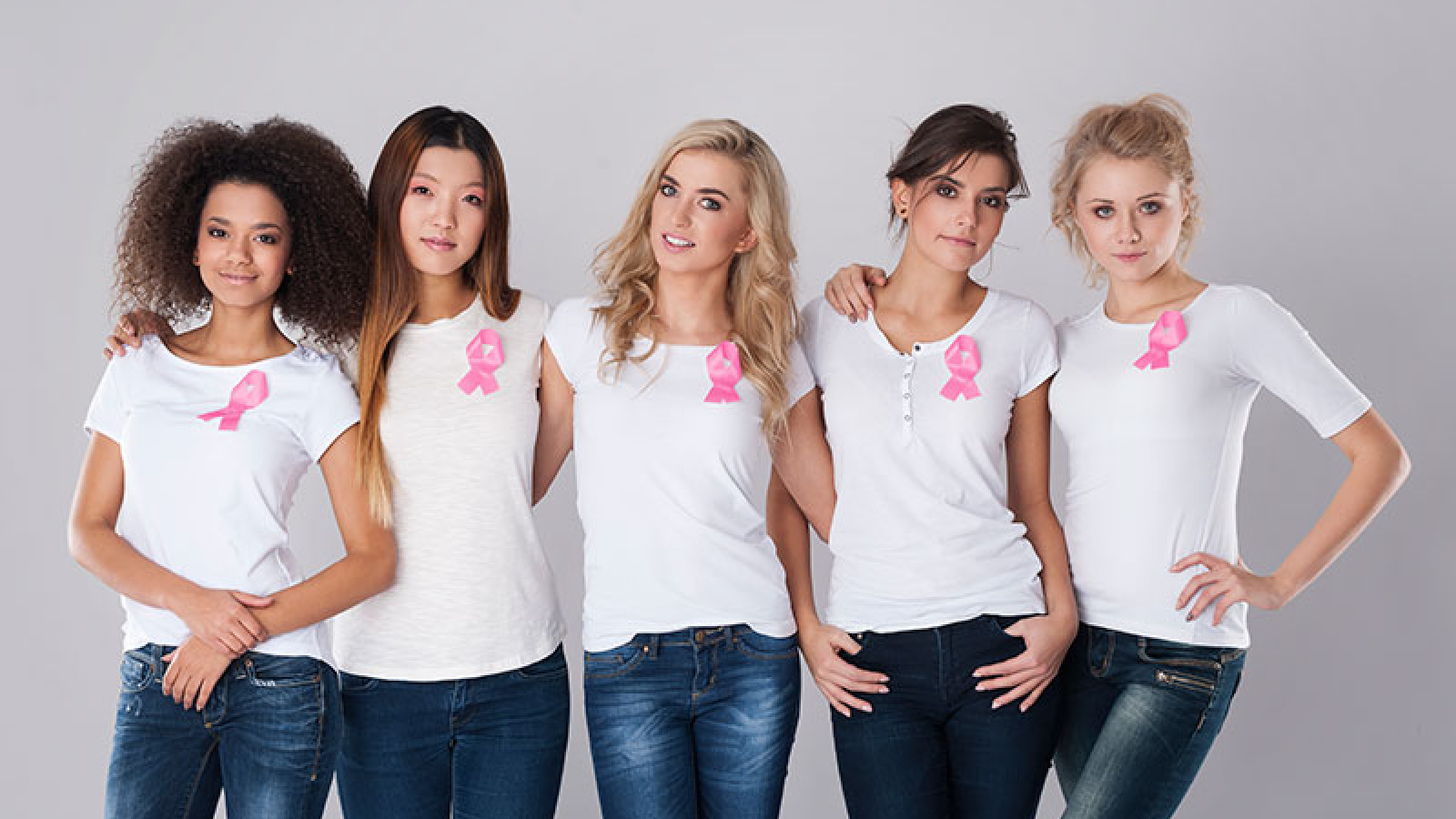 Ladies Supporting Breast Cancer Awareness