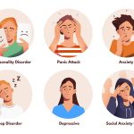 Anxiety Symptons and Causes Illustration